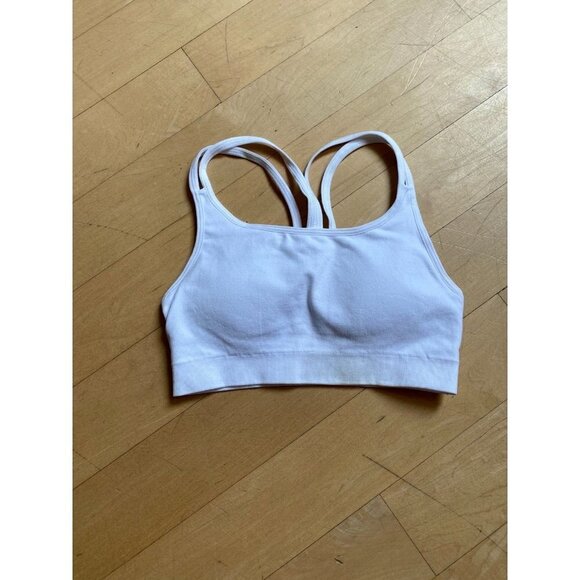 ZELLA seamless white strappy sports bra size Xsmall BNWOT - Picture 2 of 5